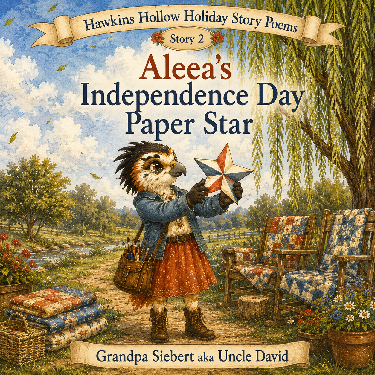 Cover image for Aleea’s Independence Day Paper Star